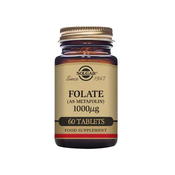 Solgar Folato (Metafolin) 1000 ¬µg 60 Tabs