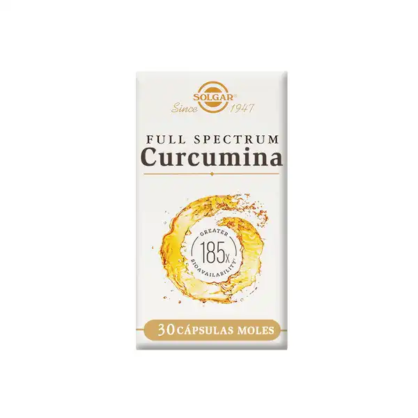 Solgar Full Spectrum Curcumina 30 Licaps