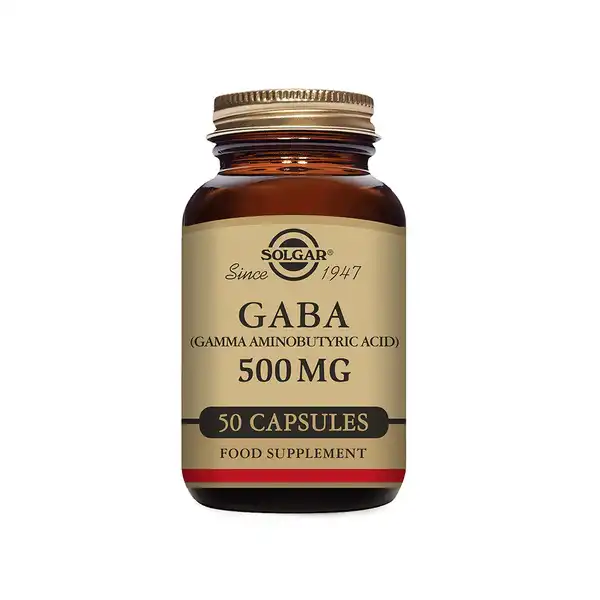 Solgar GABA 500MG 50 Vcaps