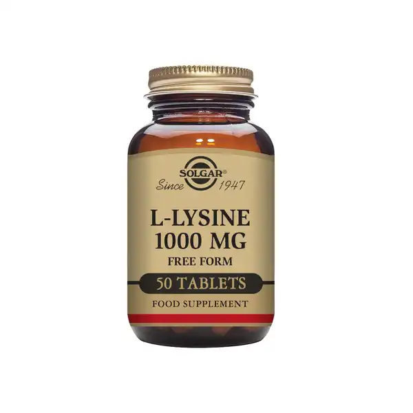 Solgar L-Lisina 1000mg 50 Tabs