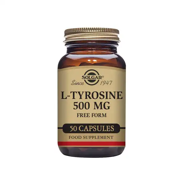 Solgar L-Tirosina 500MG 50 VCaps