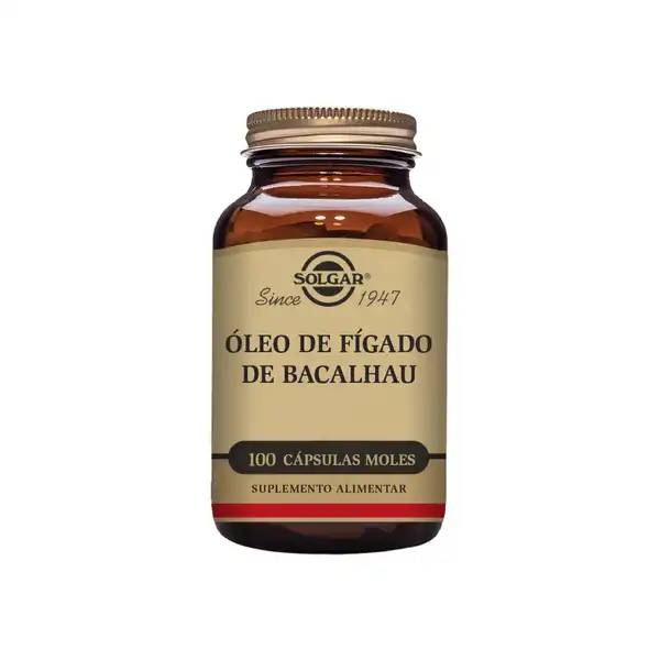 Solgar Aceite de Hígado de Bacalao 100 Sgels