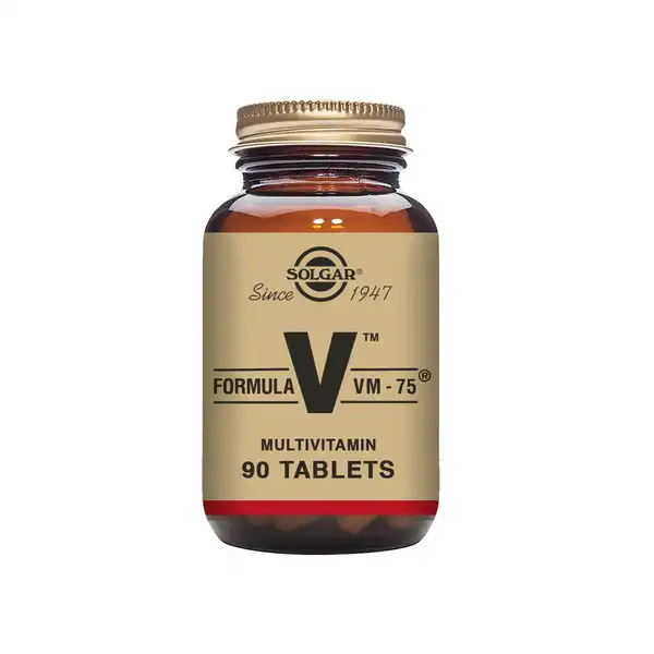 Solgar VM-75 Multivitaminas & Minerales 90 Tabs