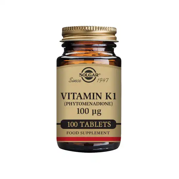 Solgar Vitamina K1 100 ¬µg 100 Tabs