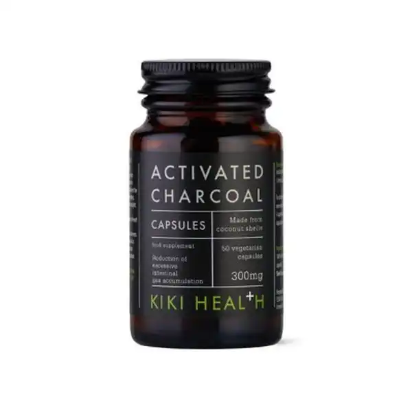 Kiki Health Carbón Vegetal Activado 50 Cáps