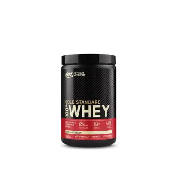 On 100% Whey Gold Std 300G Helado Vainilla