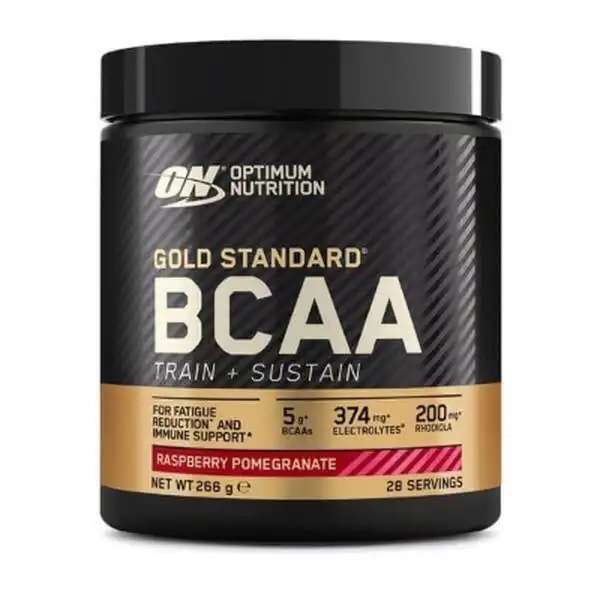 On Gold Stand. Bcaa Pó Frambuesa Granada 266G