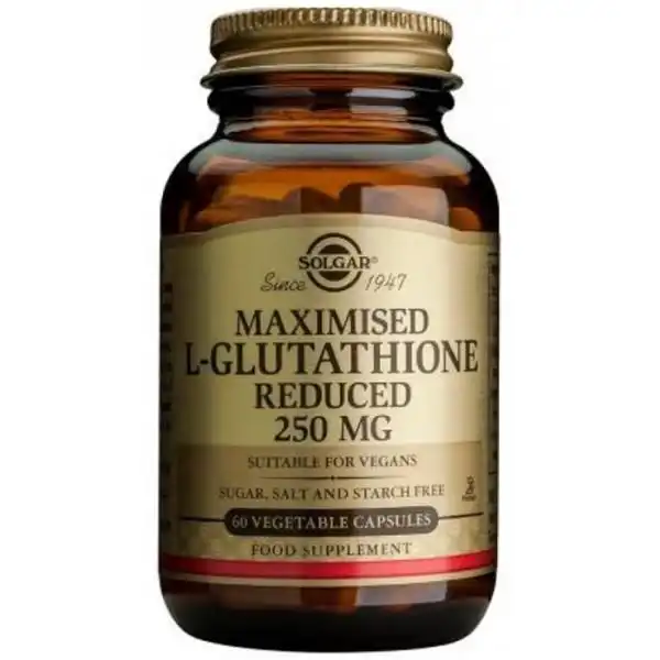 Solgar - L-glutatión 250 mg - 60 cápsulas vegetales