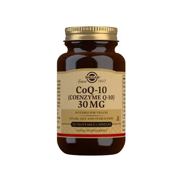Solgar Coenzima Q-10 30 mg - 90 cápsulas vegetales