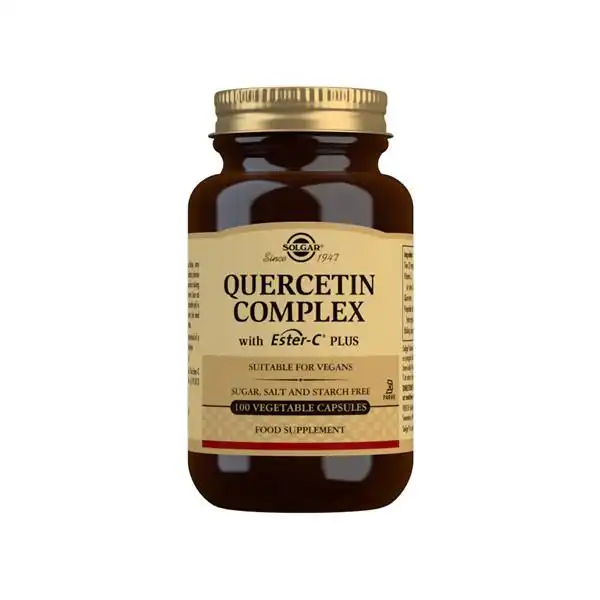 Solgar Quercitina Complex con Ester-C® Plus - 100 Vegetable Capsules