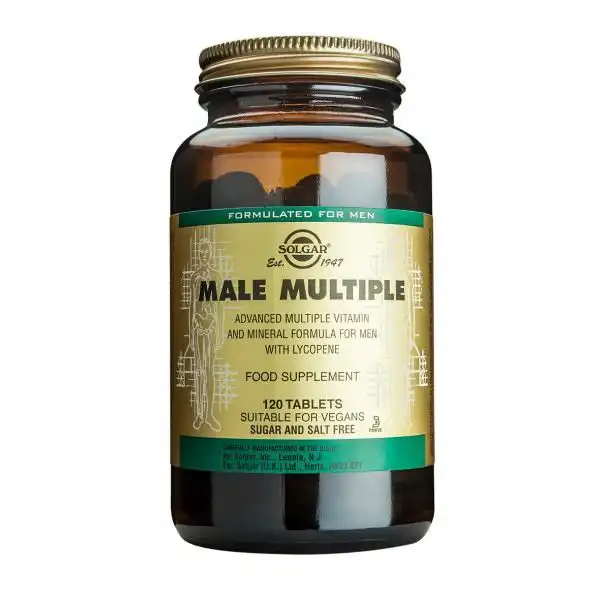 Solgar Male Múltiple 120 Tablets