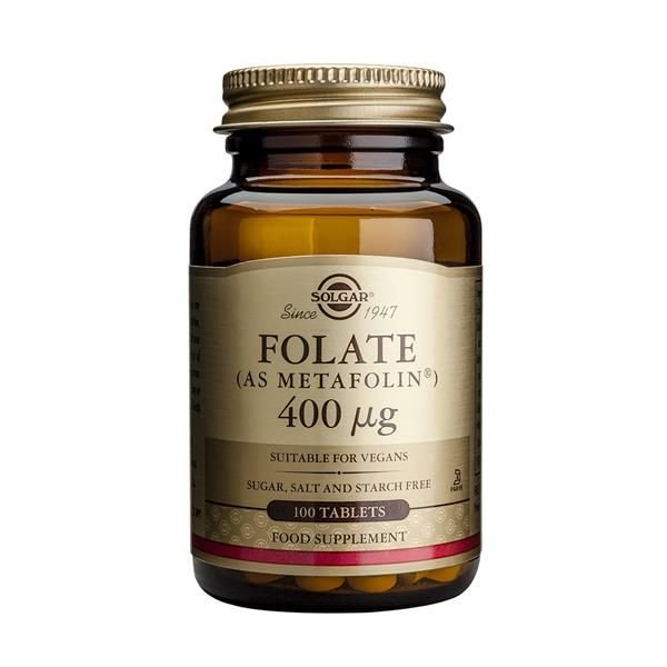 Solgar Folato 400 µg 100 Tablets