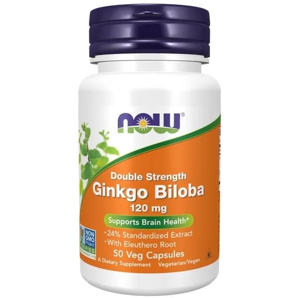 Ginkgo Biloba - 50 cápsulas