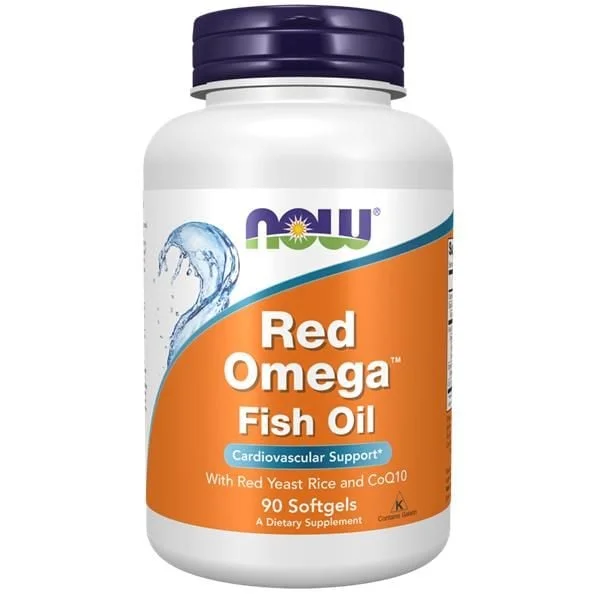 Red Omega (Omega-3 + CoQ10 + Arroz Rojo) - 90 cápsulas