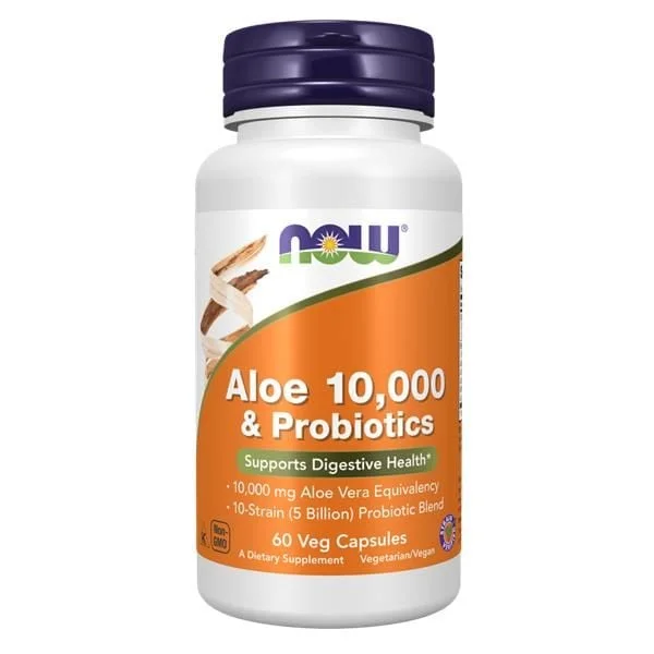 Aloe Vera + Probióticos - 60 cápsulas