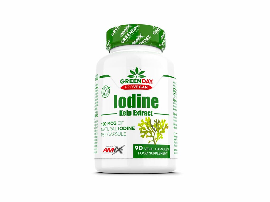 GREENDAY®PROV. NATURAL IODINE KELP EXTRACT 90 CAPS