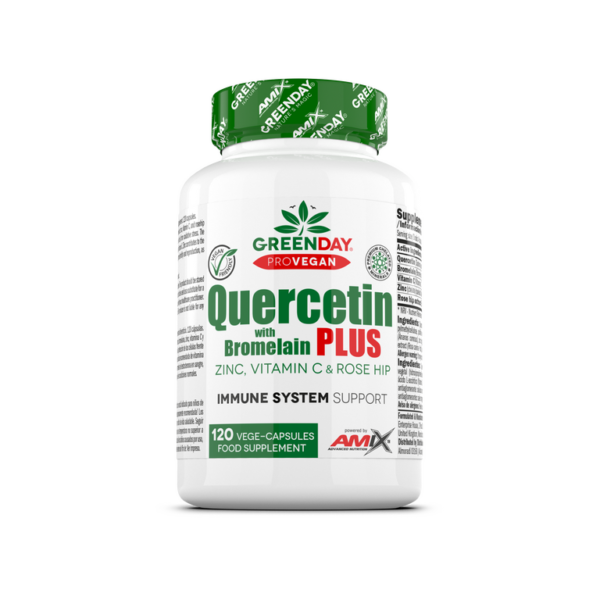 GREENDAY® QUERCITIN WITH BROMELAIN 120 CAPS