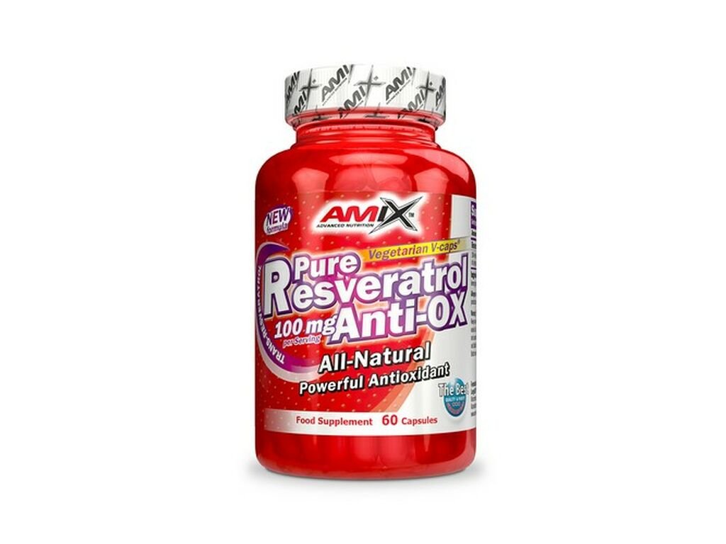 PURE RESVERATROL ANTI-OX 60 CAPS