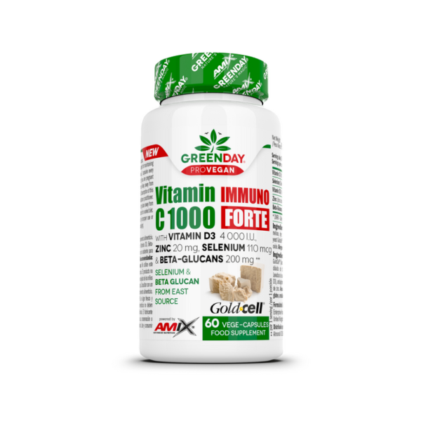 GREENDAY®PROVEG VITAMIN C1000 IMMUNO FORTE 60VCAPS