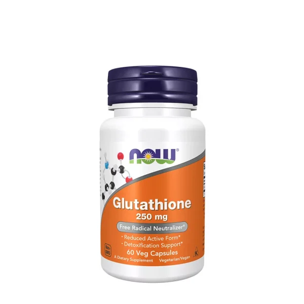 NOW Foods Glutatión Reducido 250 mg – 60 cápsulas vegetales