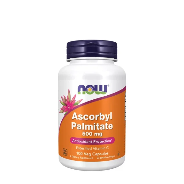 NOW Foods Palmitato de Ascorbilo 500 mg – 100 cápsulas vegetales