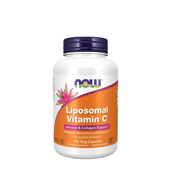 NOW Foods Vitamina C Liposomal PureWay-C – 120 cápsulas vegetales