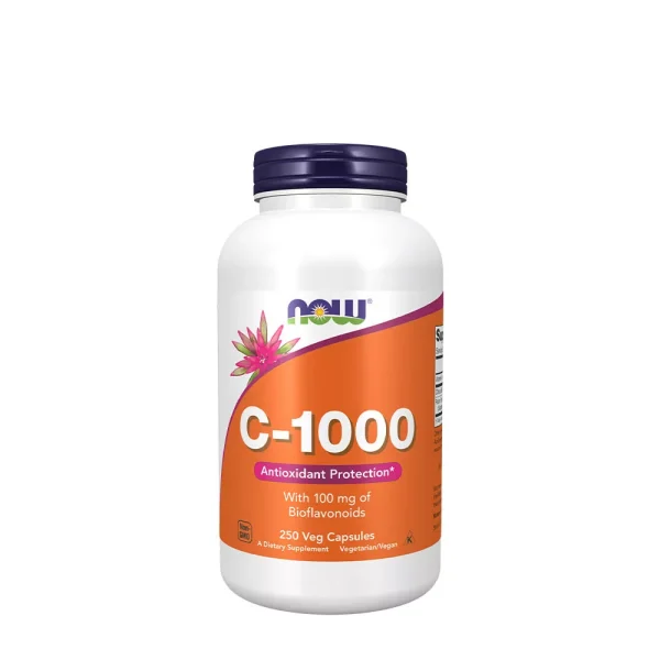 NOW Foods Vitamina C-1000 con bioflavonoides – 250 cápsulas