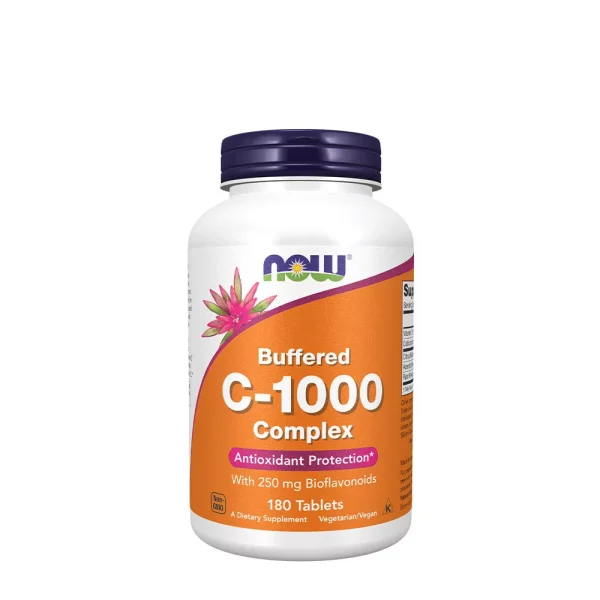 NOW Foods Vitamina C-1000 Complex – 180 comprimidos