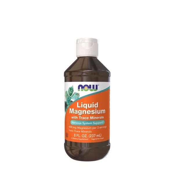 NOW Foods Magnesio Líquido con Oligoelementos – 237 ml