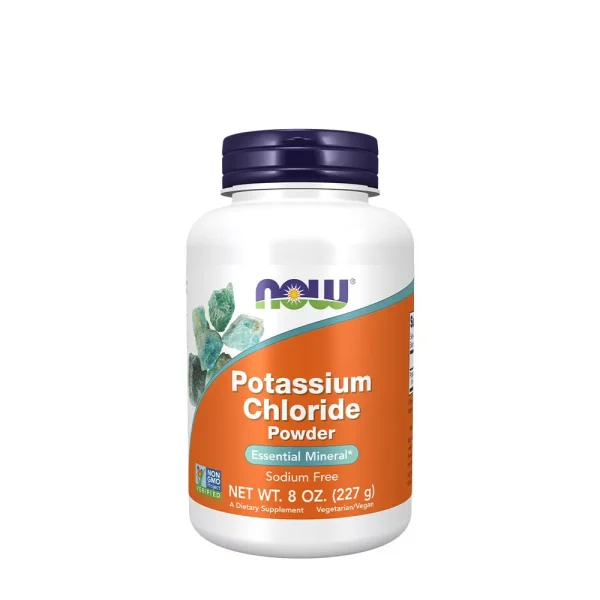 NOW Foods Cloruro de potasio en polvo – 227 g