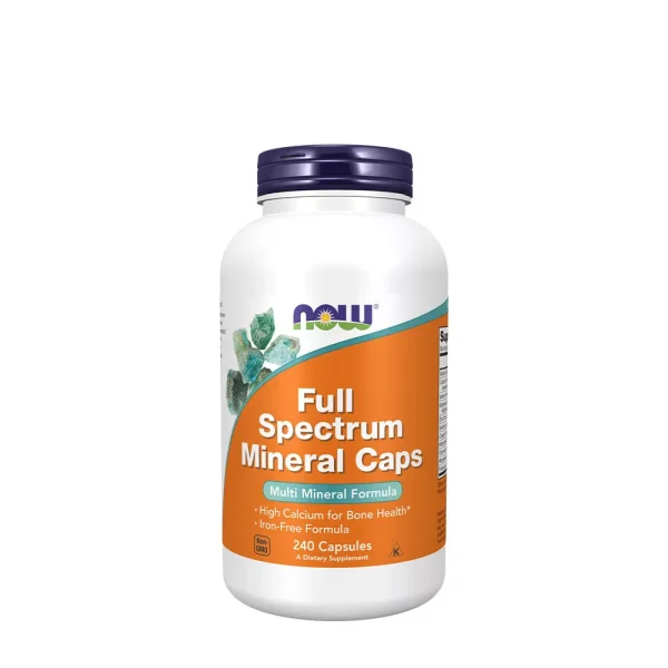NOW Foods Full Spectrum Mineral sin Hierro – 240 cápsulas