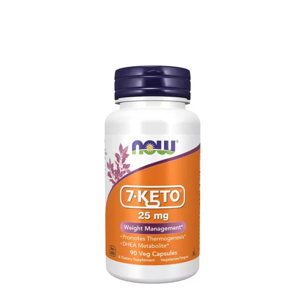 NOW Foods 7-KETO 25 mg – 90 cápsulas vegetales