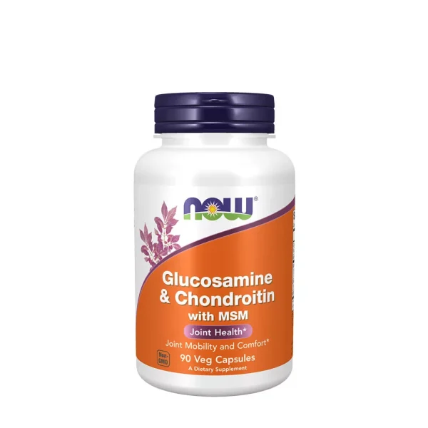 NOW Foods Glucosamina y Condroitina con MSM – 90 cápsulas