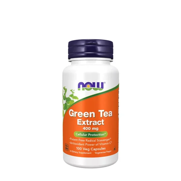 NOW Foods Extracto de Té Verde 400 mg – 100 cápsulas vegetales