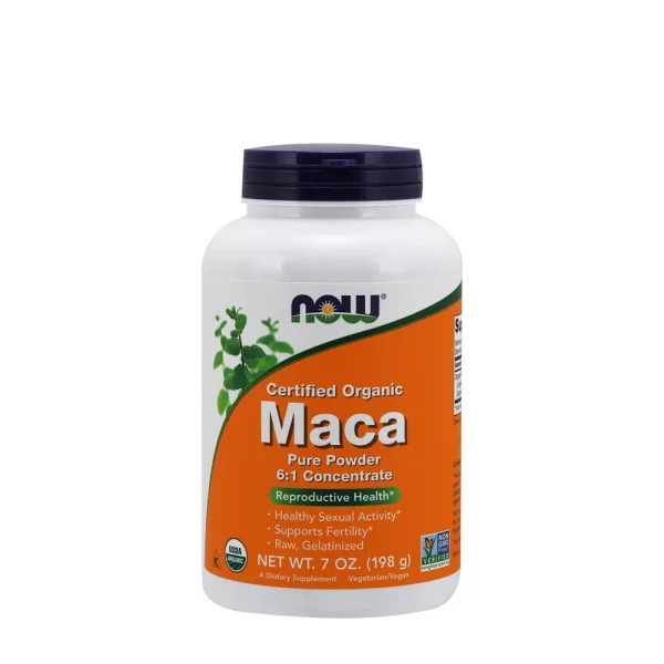 NOW Foods Maca Orgánica en Polvo – 198 g