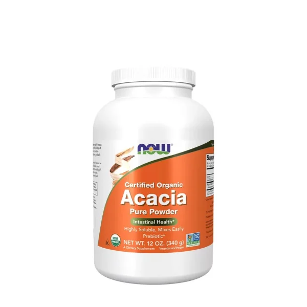NOW Foods Fibra de Acacia Orgánica en polvo – 340 g