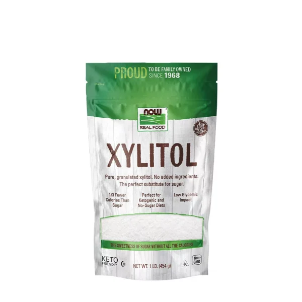 NOW Real Food Xilitol puro granulado – 454 g