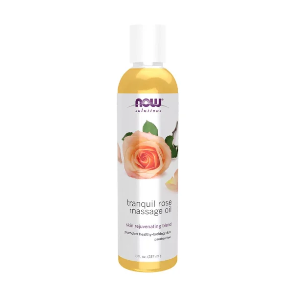 NOW Solutions Aceite de masaje Tranquil Rose – 237 ml