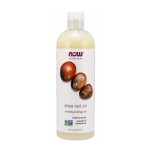 NOW Solutions Aceite de karité para piel y cabello – 473 ml