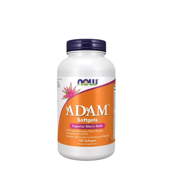 NOW Foods ADAM Multivitamínico para hombre – 180 perlas