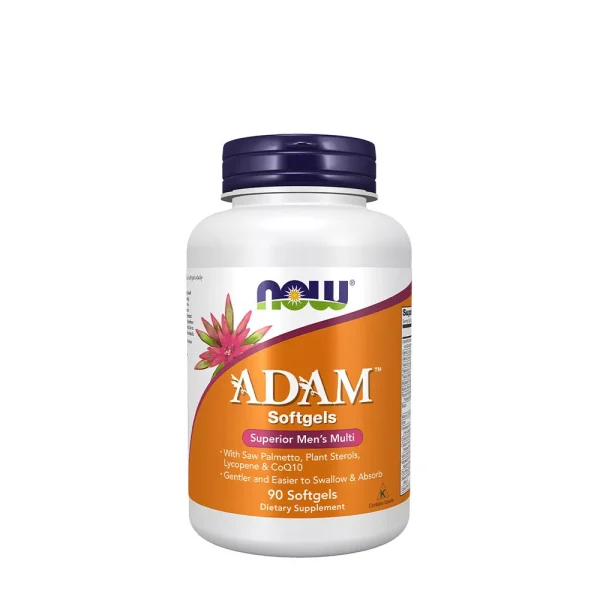 NOW Foods ADAM Multivitamínico para hombre – 90 perlas