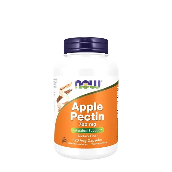 NOW Foods Pectina de Manzana 700 mg – 120 cápsulas vegetales