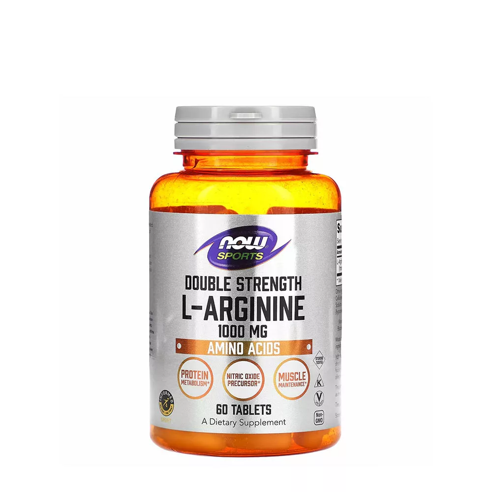 NOW Foods L-Arginina 1.000 mg – 60 comprimidos