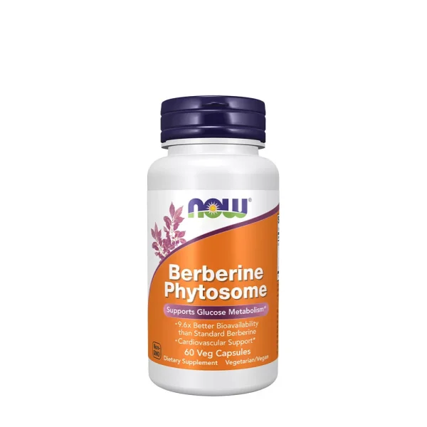 NOW Foods Berberina Phytosome – 60 cápsulas vegetales