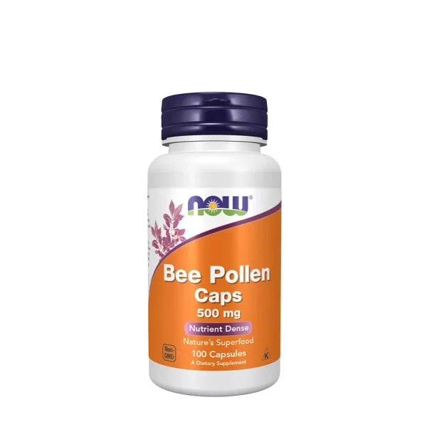 NOW Foods Polen de Abeja 500 mg – 100 cápsulas