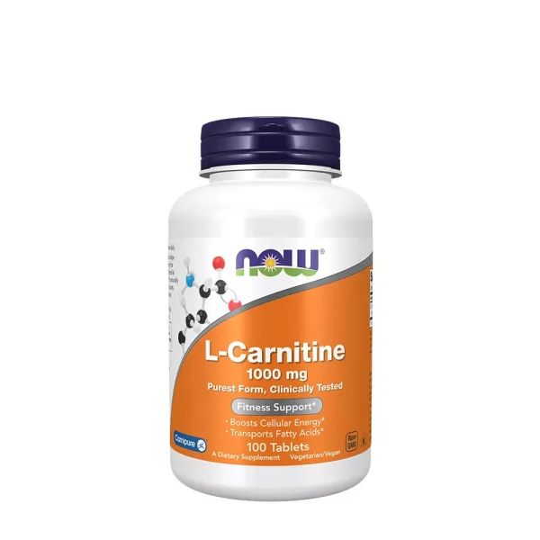 NOW Sports L-Carnitina 1000 mg – 100 comprimidos