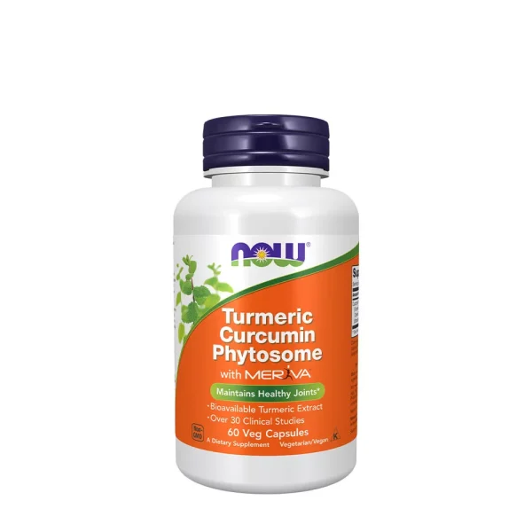 NOW Foods Cúrcuma Curcumin Phytosome – 60 cápsulas vegetales