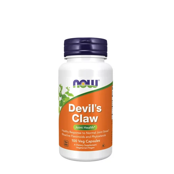 NOW Foods Harpagofito Devil’s Claw – 100 cápsulas vegetales