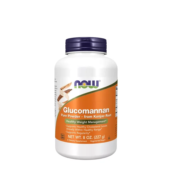NOW Foods Glucomanano Puro en Polvo – 227 g