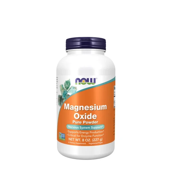 NOW Foods Óxido de Magnesio en Polvo – 227 g